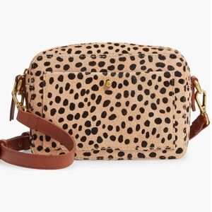Madewell - The Transport Camera Bag - Dotted Calf Hair Edition - Sand Dune Multi